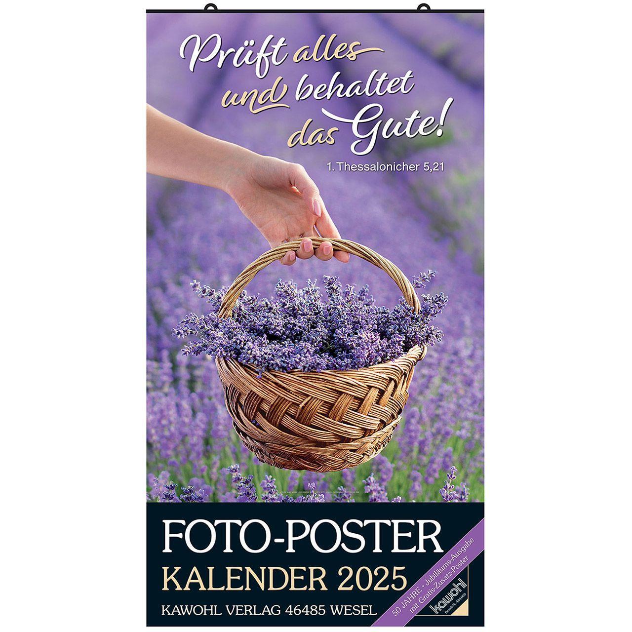 Cover: 9783754800959 | Foto-Poster-Kalender 2025 | Wand-Kalender zum Aufhängen - gerollt