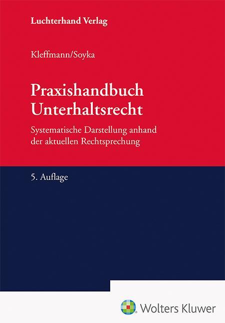 Cover: 9783472110309 | Praxishandbuch Unterhaltsrecht | Norbert Kleffmann (u. a.) | Buch