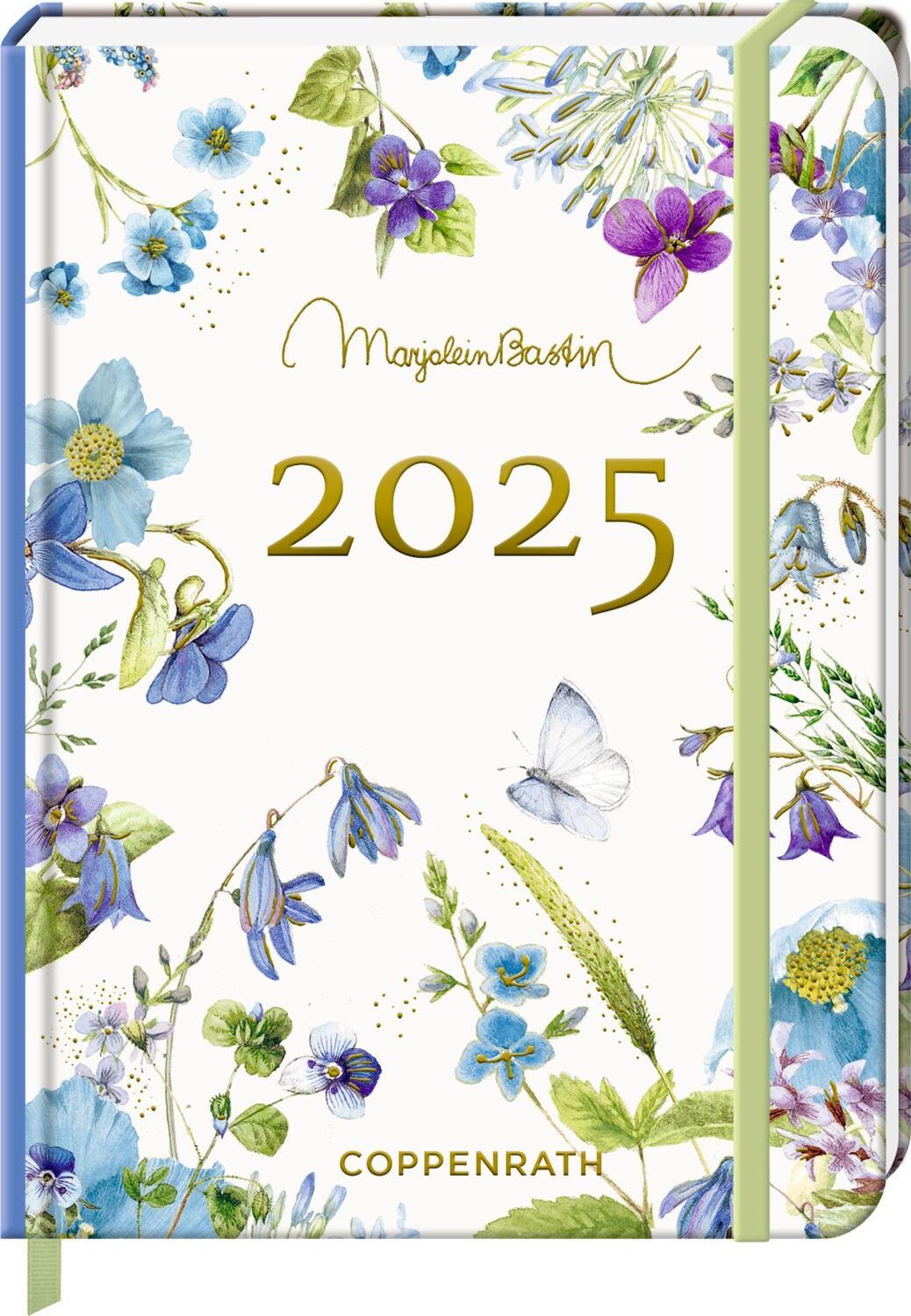 Cover: 4050003955216 | Kleiner Wochenkalender - Mein Jahr 2025 - Marjolein Bastin - blau