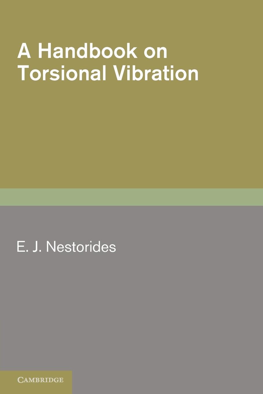 Cover: 9780521203524 | A Handbook on Torsional Vibration | Taschenbuch | Paperback | Englisch
