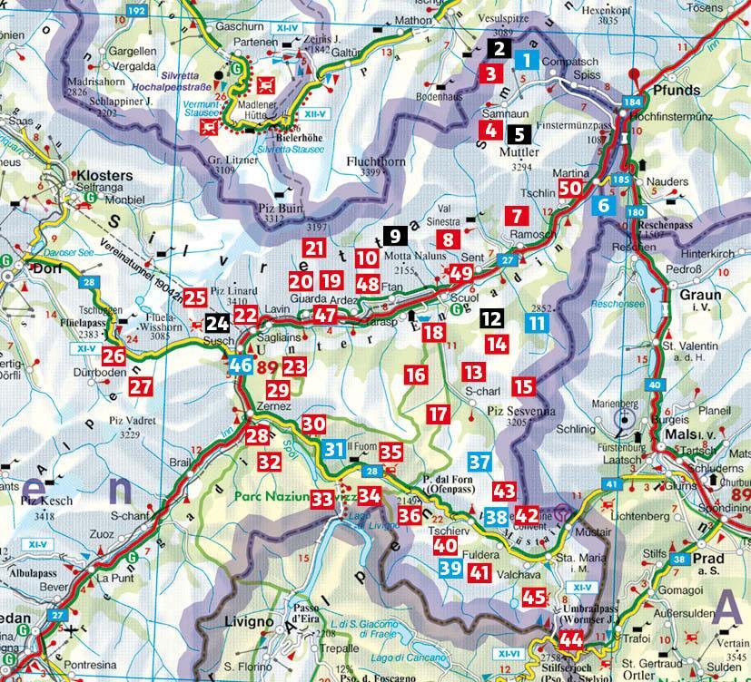 Bild: 9783763340439 | Unterengadin | Scuol - Zernez - Münstertal. 50 Touren. Mit GPS-Daten