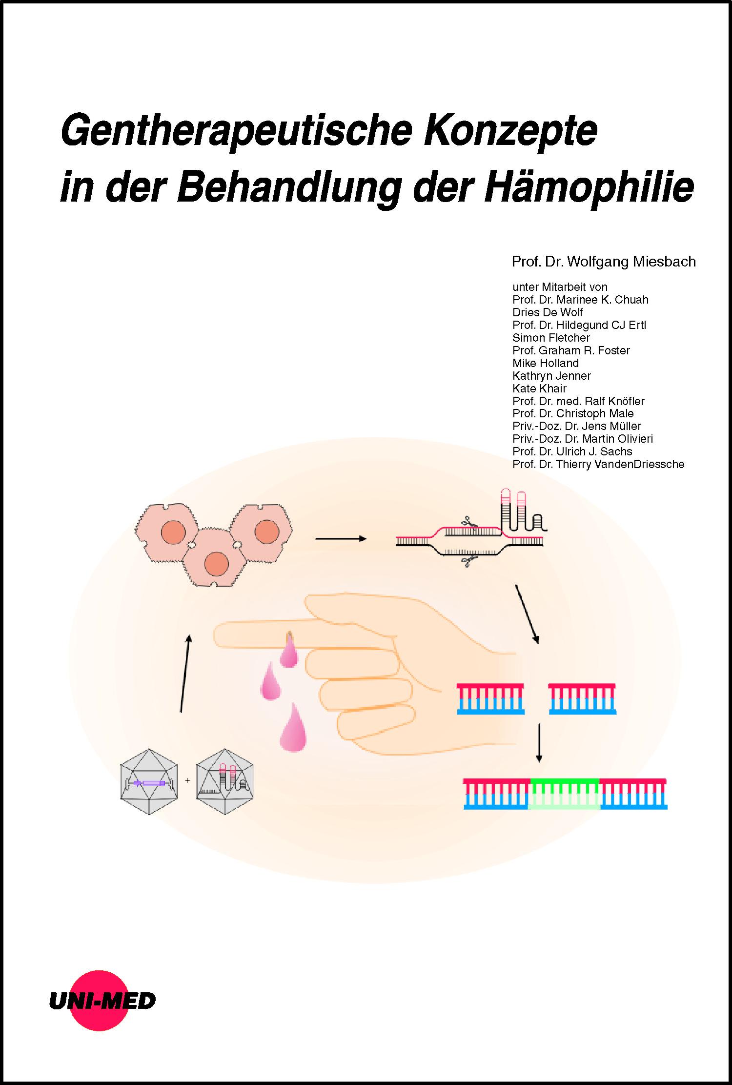 Cover: 9783837424515 | Gentherapeutische Konzepte in der Behandlung der Hämophilie | Miesbach