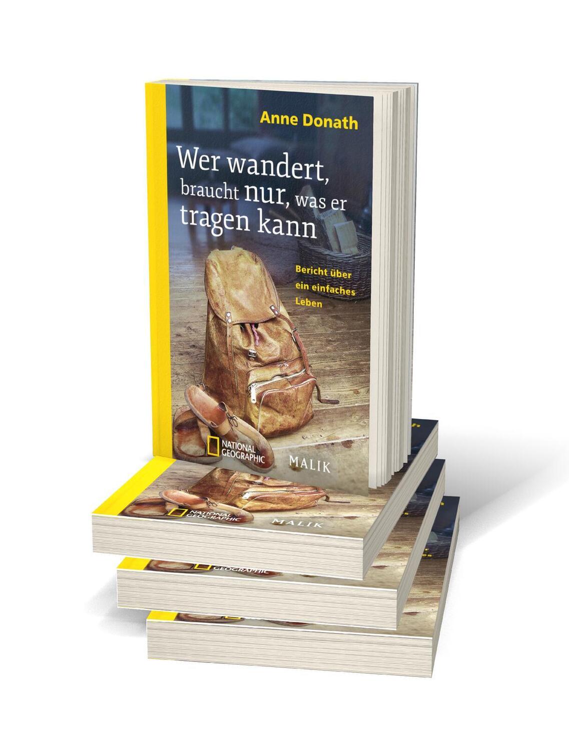 Bild: 9783492406154 | Wer wandert, braucht nur, was er tragen kann | Anne Donath | Buch