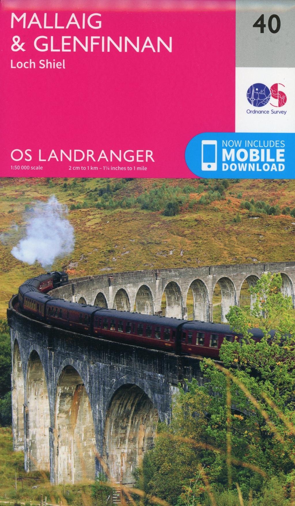 Cover: 9780319261385 | Mallaig &amp; Glenfinnan, Loch Shiel | Ordnance Survey | (Land-)Karte