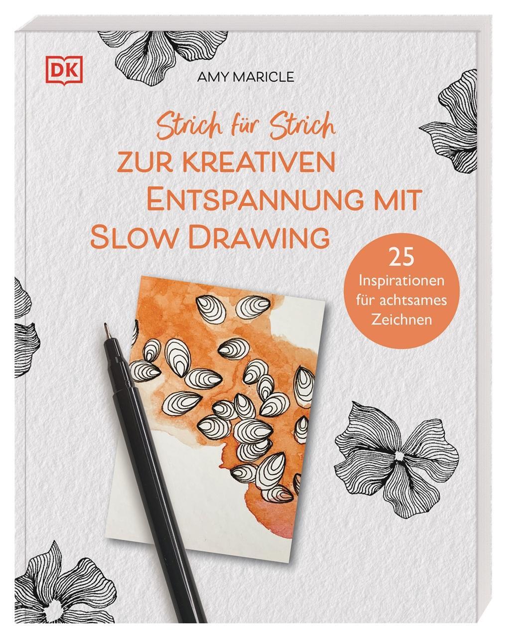 Cover: 9783831046829 | Strich für Strich zur kreativen Entspannung mit Slow Drawing | Maricle