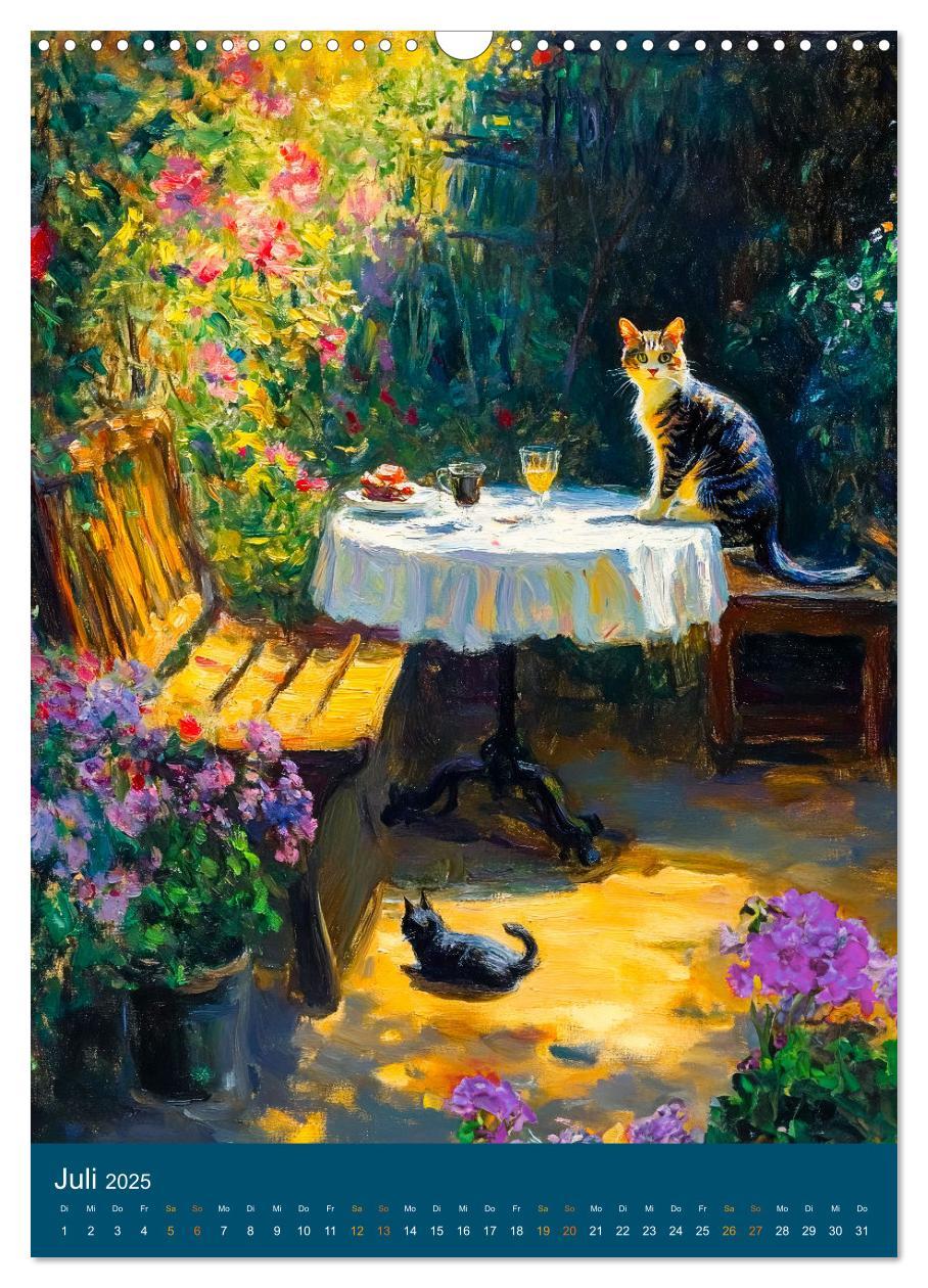 Bild: 9783457179222 | Katzen und Kunst - Samtige Herrscher der impressionistischen Gärten...