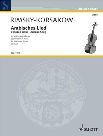 Cover: 9790001107112 | Arabisches Lied | Nikolai Rimsky-Korsakov | Buch | Schott Music