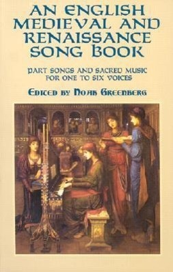 Cover: 9780486413747 | An English Medieval And Renaissance Songs Book | Dover Publications