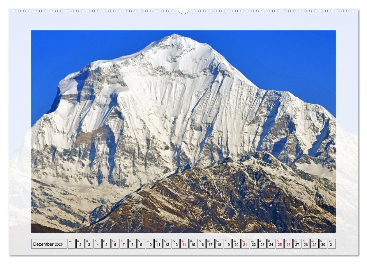 Bild: 9783435055708 | NEPALS Bergriesen im grandiosen Himalaya (Wandkalender 2025 DIN A2...