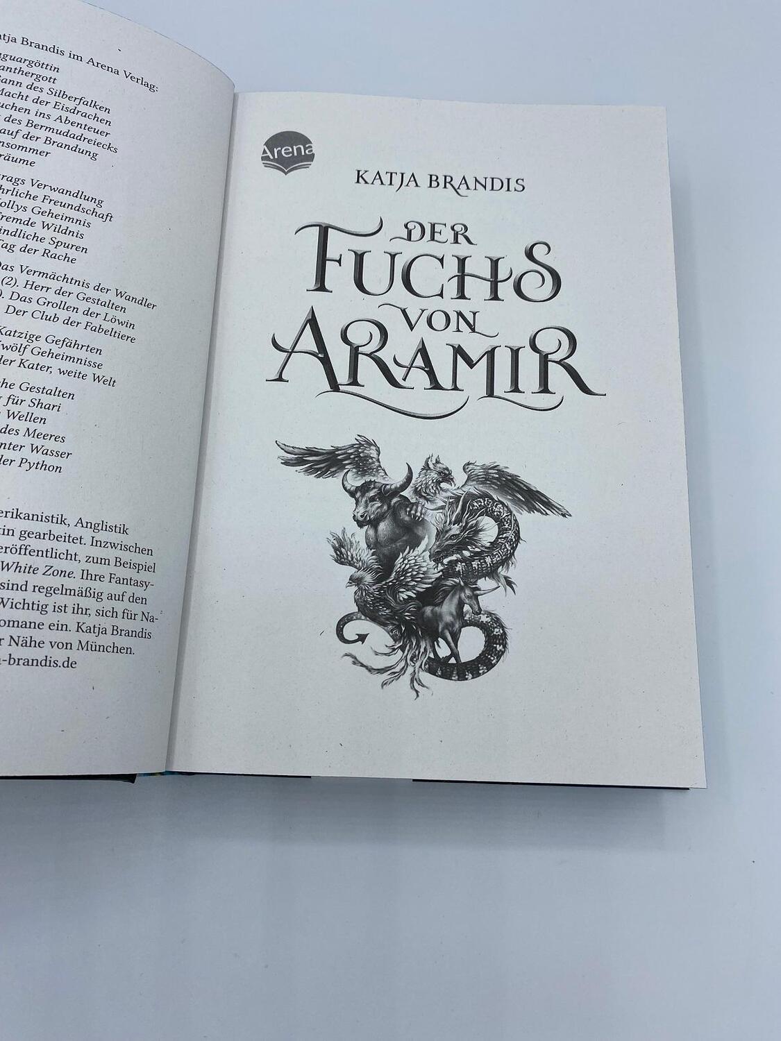 Bild: 9783401605869 | Der Fuchs von Aramir | Katja Brandis | Buch | 456 S. | Deutsch | 2024