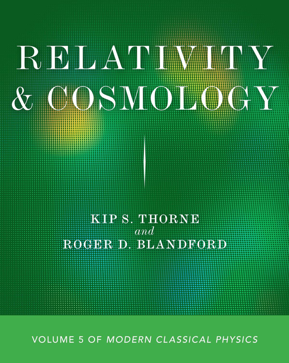 Cover: 9780691207391 | Relativity and Cosmology | Volume 5 of Modern Classical Physics | Buch