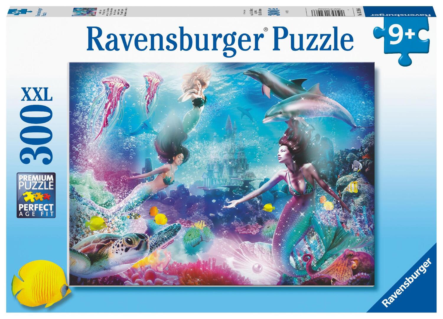 Cover: 4005556132966 | Ravensburger Kinderpuzzle - Im Reich der Meerjungfrauen - 300 Teile...