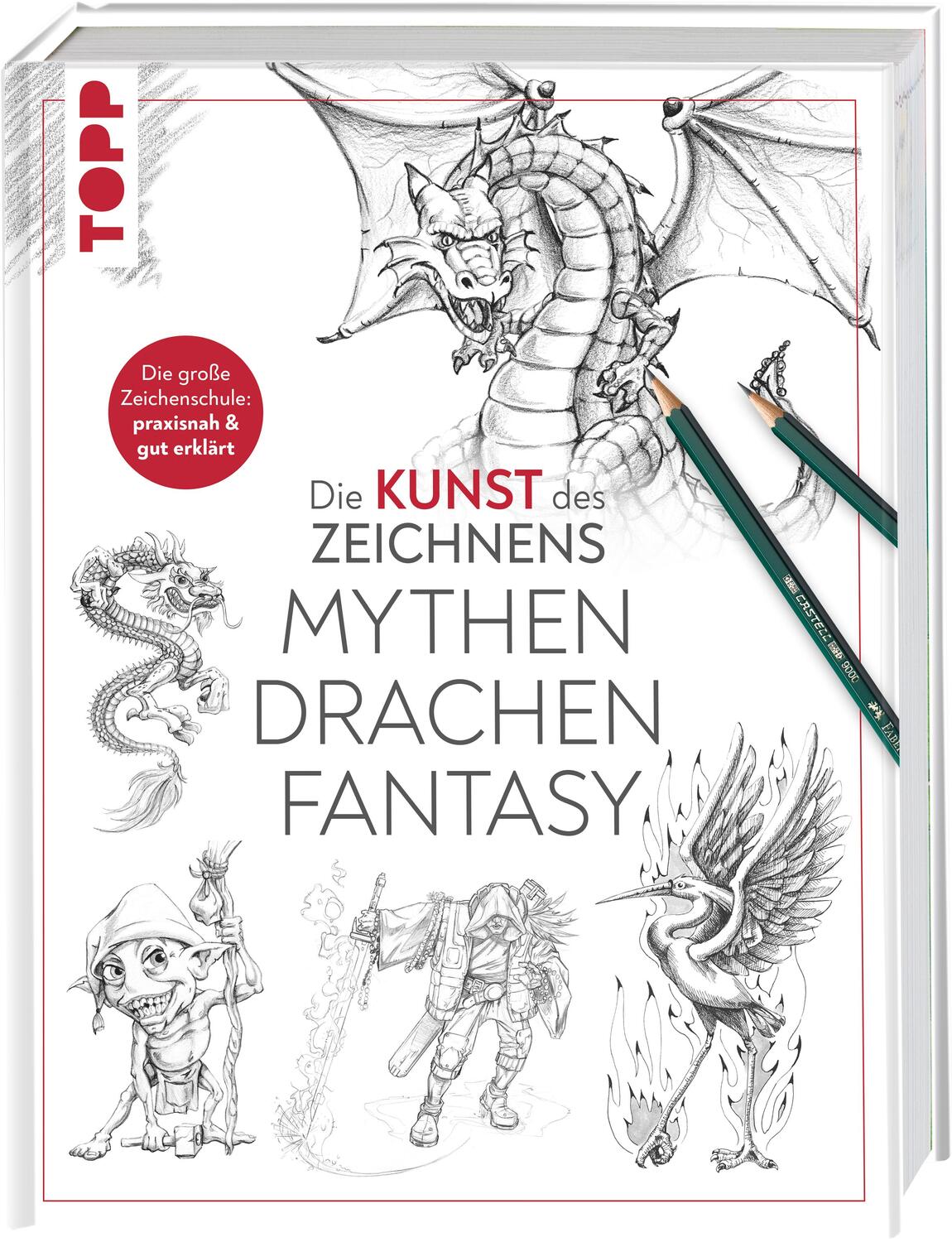 Cover: 9783772447587 | Die Kunst des Zeichnens - Mythen, Drachen, Fantasy | Frechverlag
