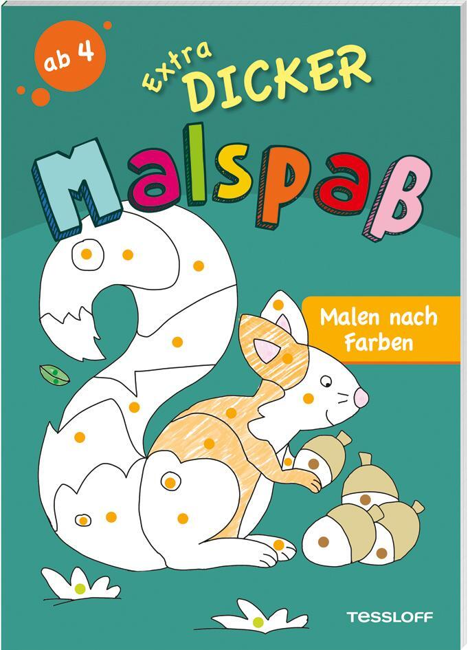 Cover: 9783788645892 | Extradicker Malspaß. Malen nach Farben | Sandra Schmidt | Taschenbuch