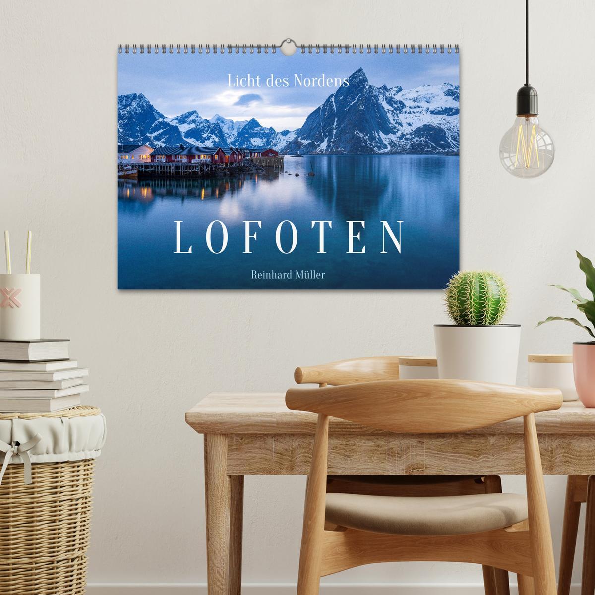 Bild: 9783383973987 | Licht des Nordens - LOFOTEN (Wandkalender 2025 DIN A3 quer),...