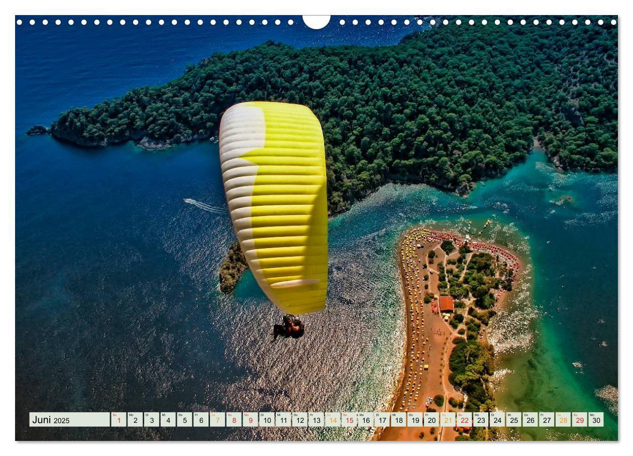 Bild: 9783435479405 | Freiheit und Abenteuer - Paragliding (Wandkalender 2025 DIN A3...