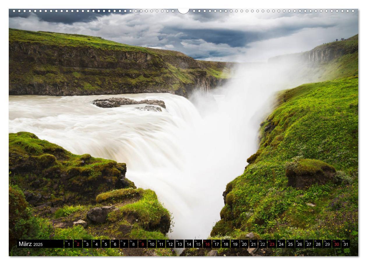 Bild: 9783435603541 | WASSERFÄLLE - Sanfte und tosende Schönheiten (Wandkalender 2025 DIN...