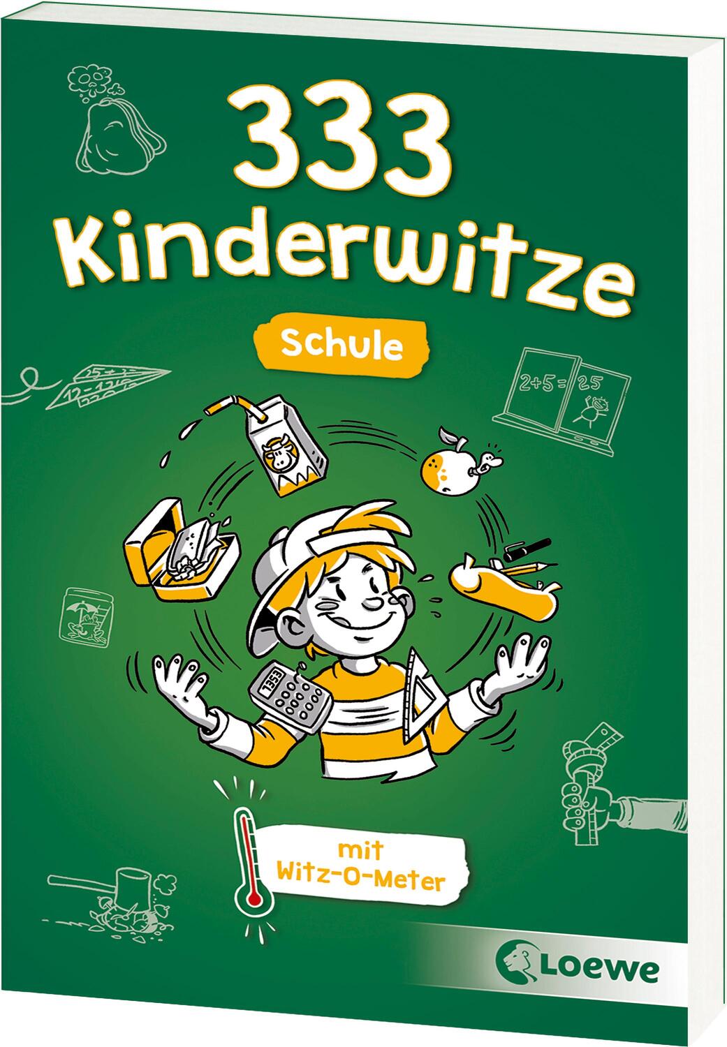 Cover: 9783743218550 | 333 Kinderwitze - Schule | Waldemar Schornsteiner (u. a.) | Buch