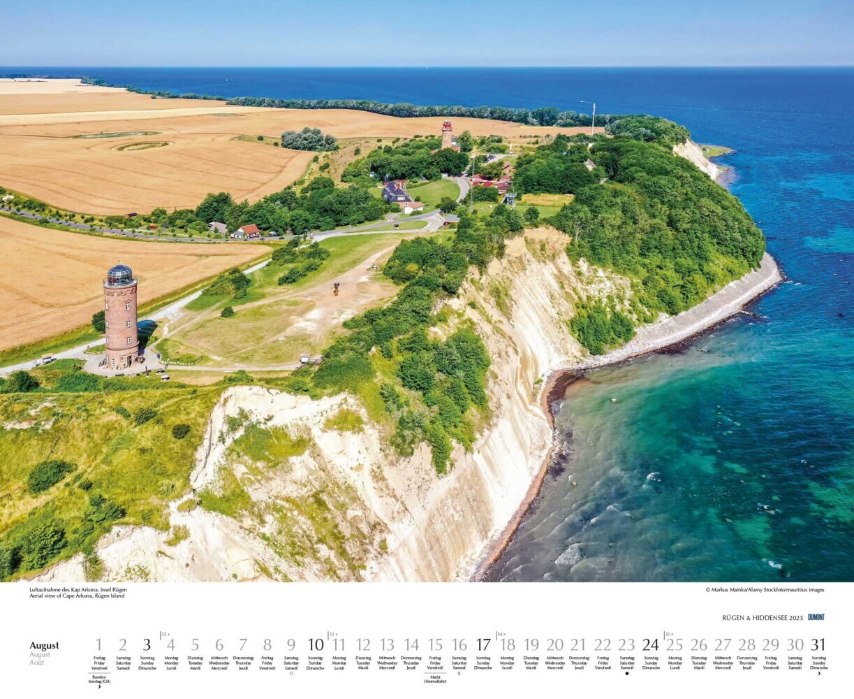 Bild: 4250809652726 | DUMONT - Rügen &amp; Hiddensee 2025 Wandkalender, 52x42,5cm,...