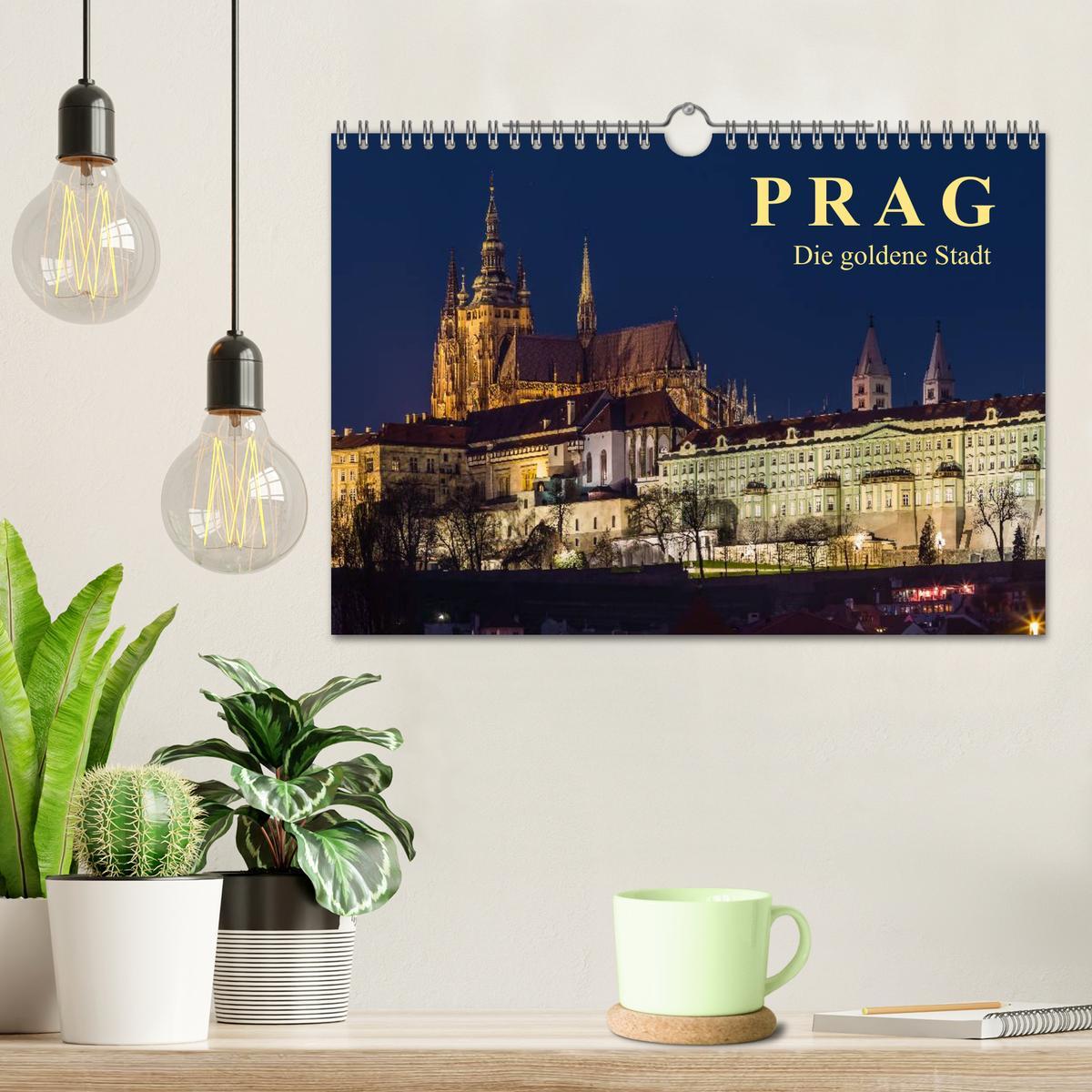 Bild: 9783435821303 | Prag - die goldene Stadt (Wandkalender 2025 DIN A4 quer), CALVENDO...