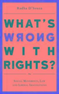Cover: 9780745335414 | What's Wrong with Rights? | Radha D'Souza | Taschenbuch | Englisch