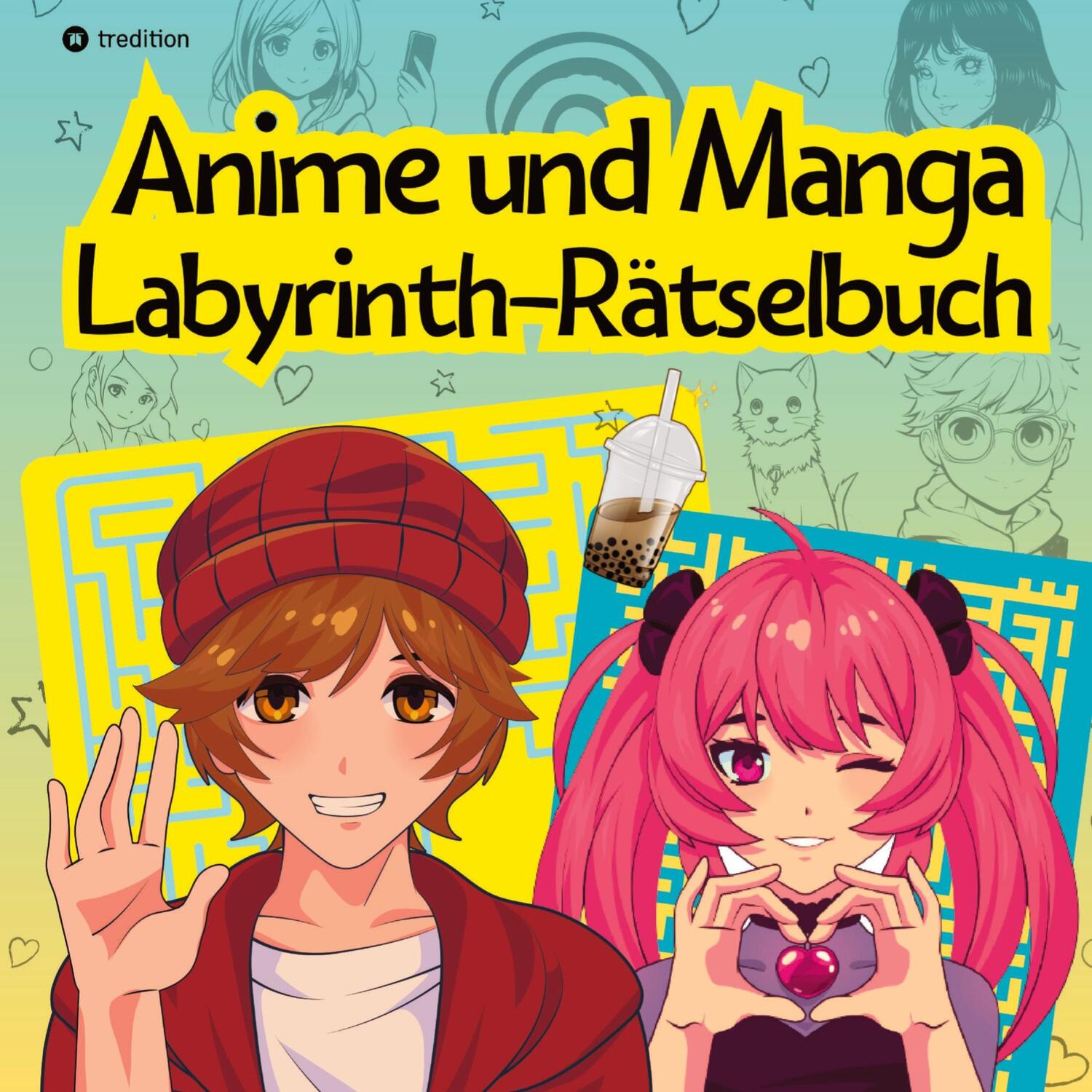 Cover: 9783347774322 | Labyrinth Rätselbuch Anime und Manga für Teenager und Kinder Puzzel...
