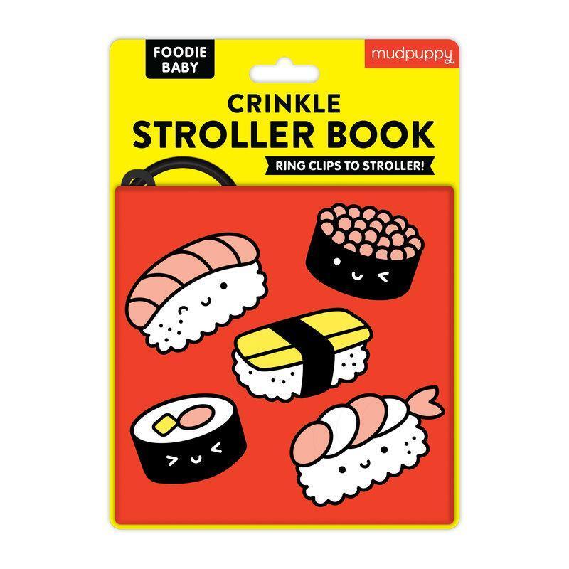 Cover: 9780735377424 | Foodie Baby Crinkle Fabric Stroller Book | Mudpuppy | Buch | Gebunden