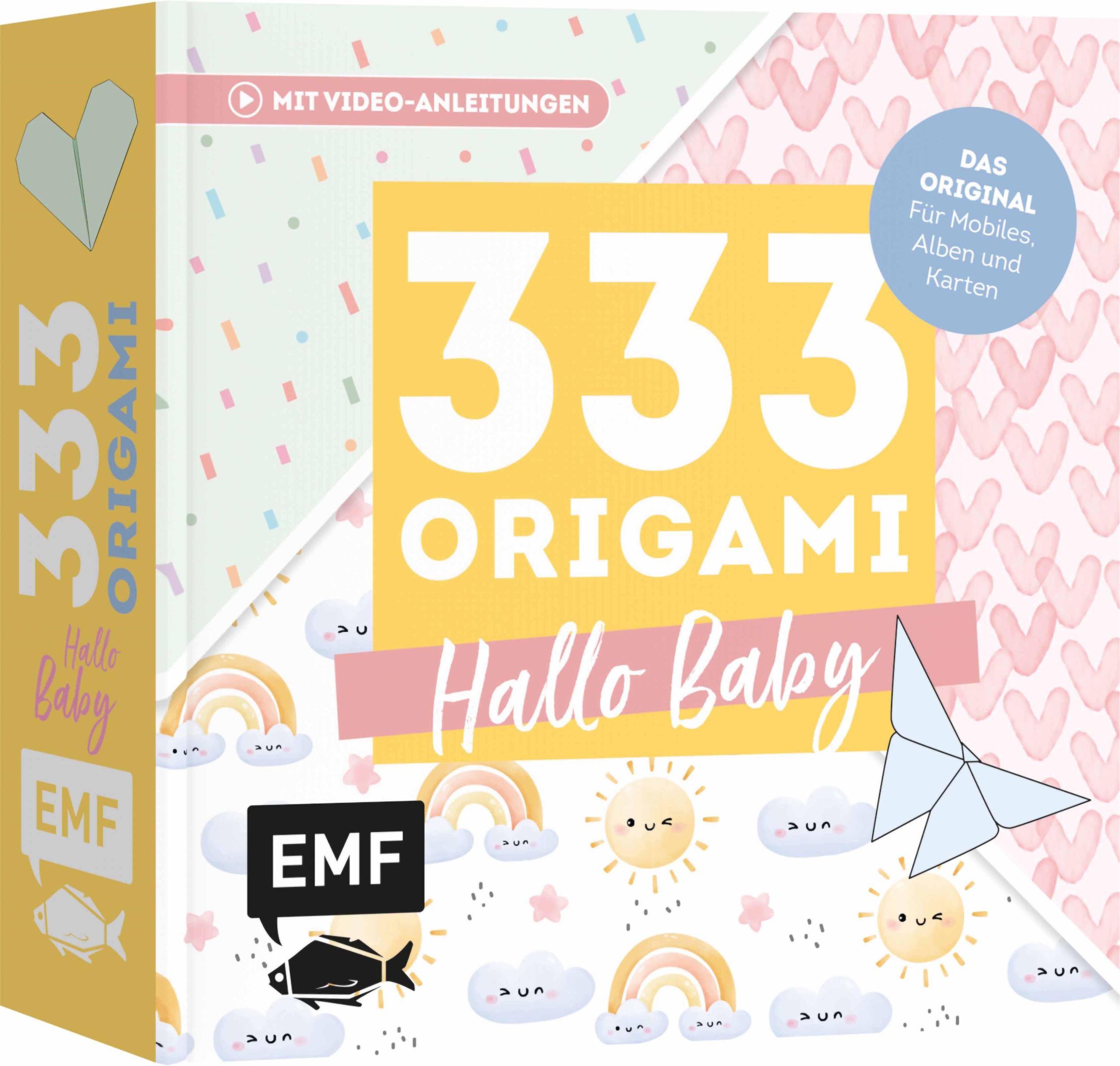 Cover: 9783745927153 | 333 Origami - Hallo Baby - Niedliche Papiere zum Basteln von...