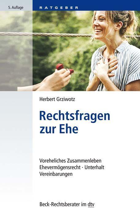 Cover: 9783423512145 | Rechtsfragen zur Ehe | Herbert Grziwotz | Taschenbuch | XIII | Deutsch