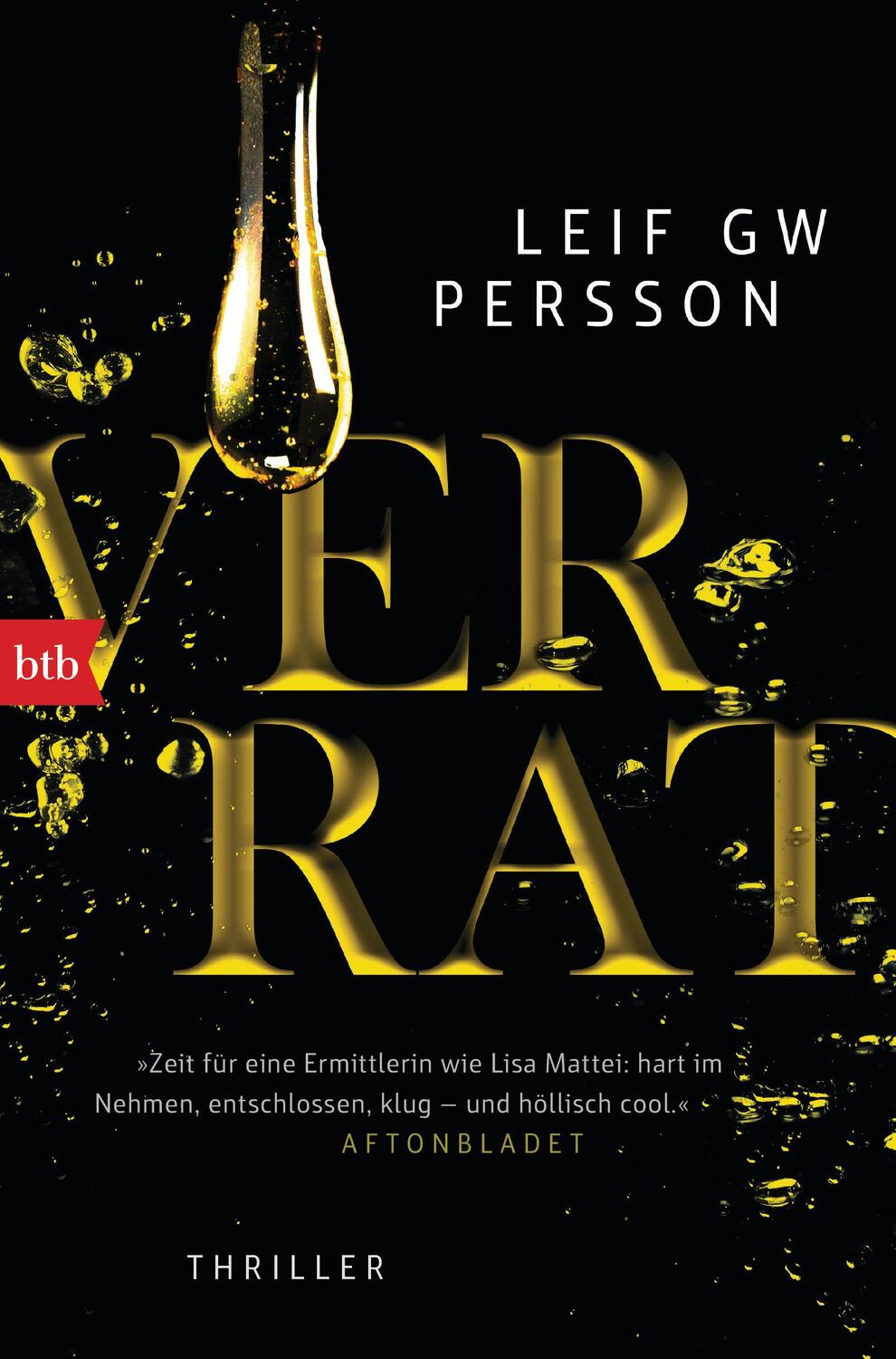 Cover: 9783442799541 | Verrat | Leif Gw Persson | Taschenbuch | Deutsch | 2018 | Btb