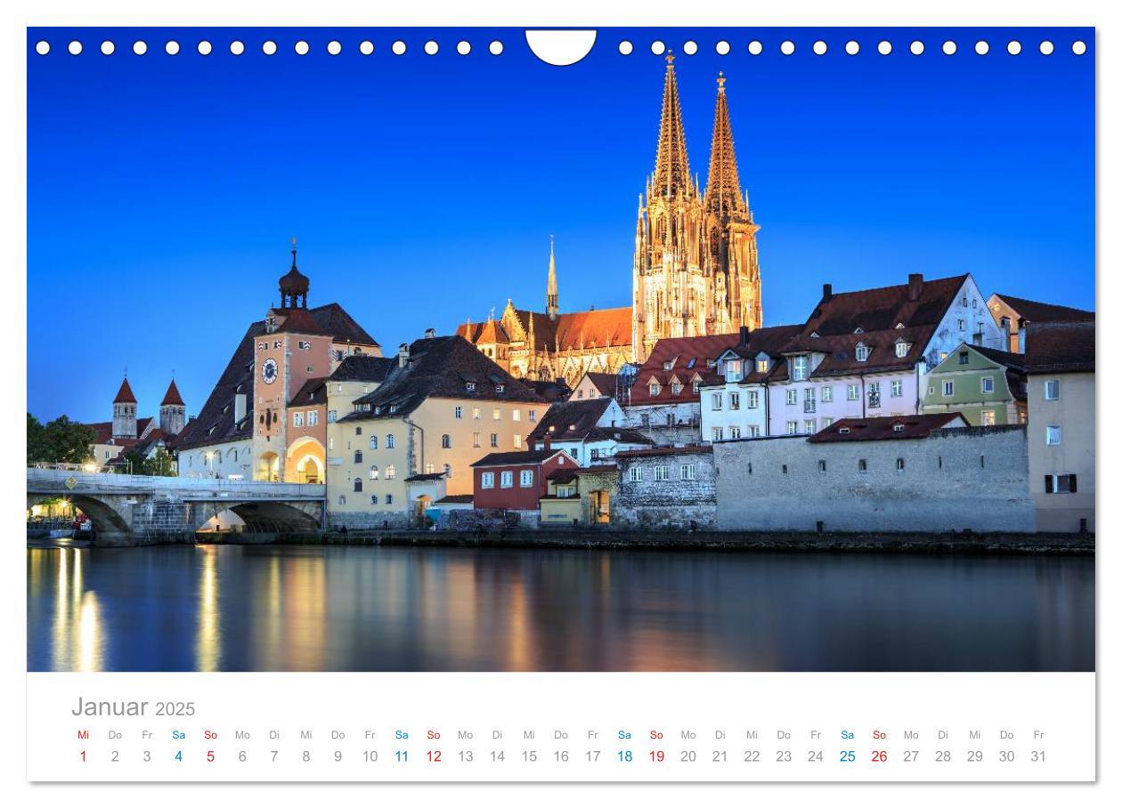 Bild: 9783435478804 | Regensburg - Welterbestadt an der Donau (Wandkalender 2025 DIN A4...