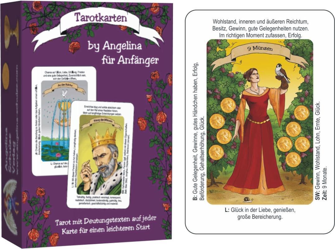 Cover: 4260399371815 | Tarotkarten by Angelina für Anfänger | Angelina Schulze | Taschenbuch