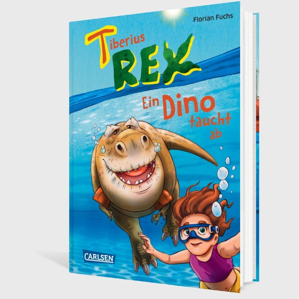 Bild: 9783551654281 | Tiberius Rex 2: Ein Dino taucht ab | Florian Fuchs | Buch | 144 S.