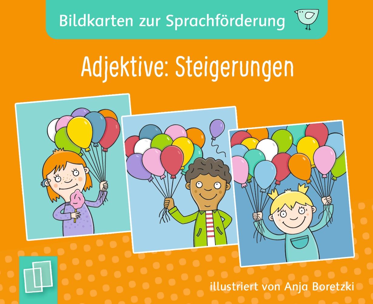 Cover: 9783834666871 | Adjektive: Steigerungen | Anja Boretzki | Box | 32 S. | Deutsch | 2024