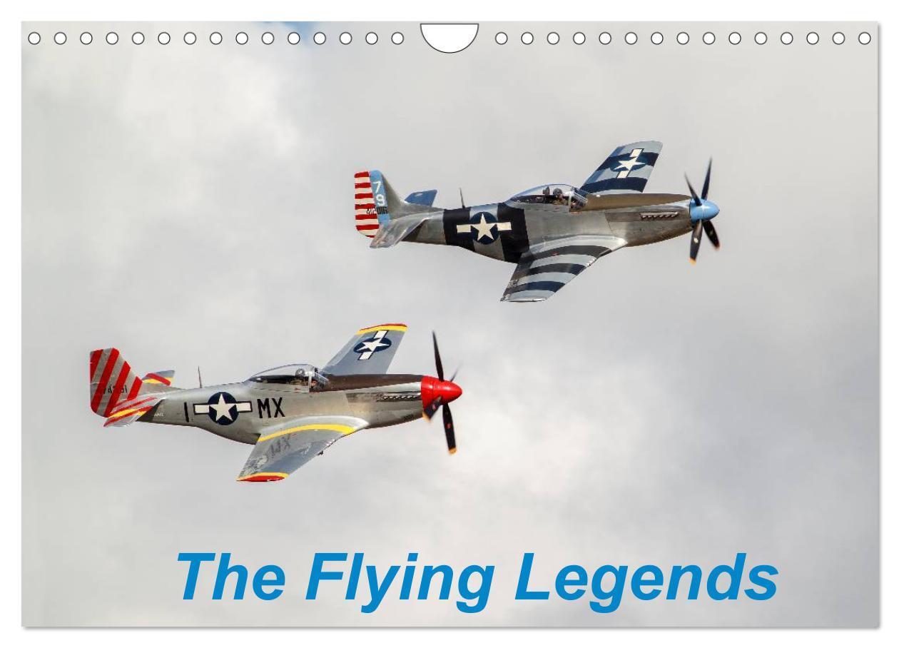 Cover: 9781325899753 | The Flying Legends (Wall Calendar 2024 DIN A4 landscape), CALVENDO...