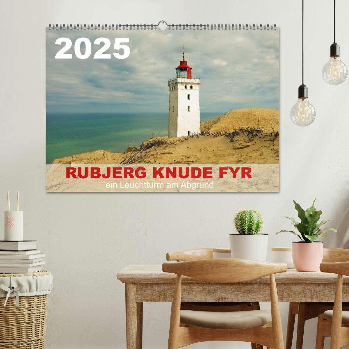 Bild: 9783435250332 | Rubjerg Knude Fyr (Wandkalender 2025 DIN A2 quer), CALVENDO...