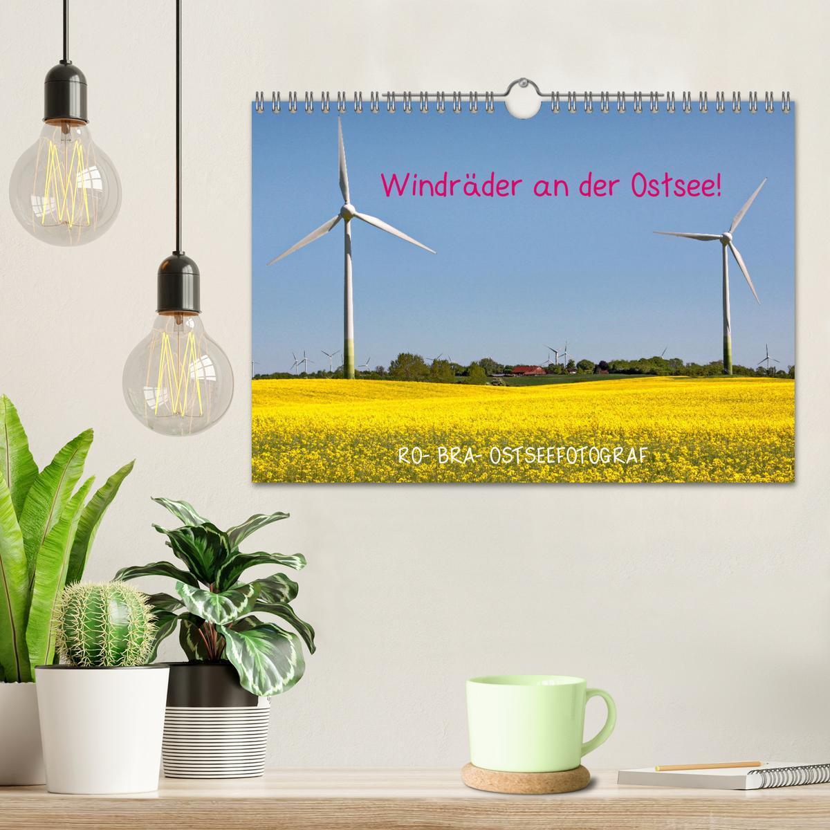 Bild: 9783435063291 | Windräder an der Ostsee! (Wandkalender 2025 DIN A4 quer), CALVENDO...