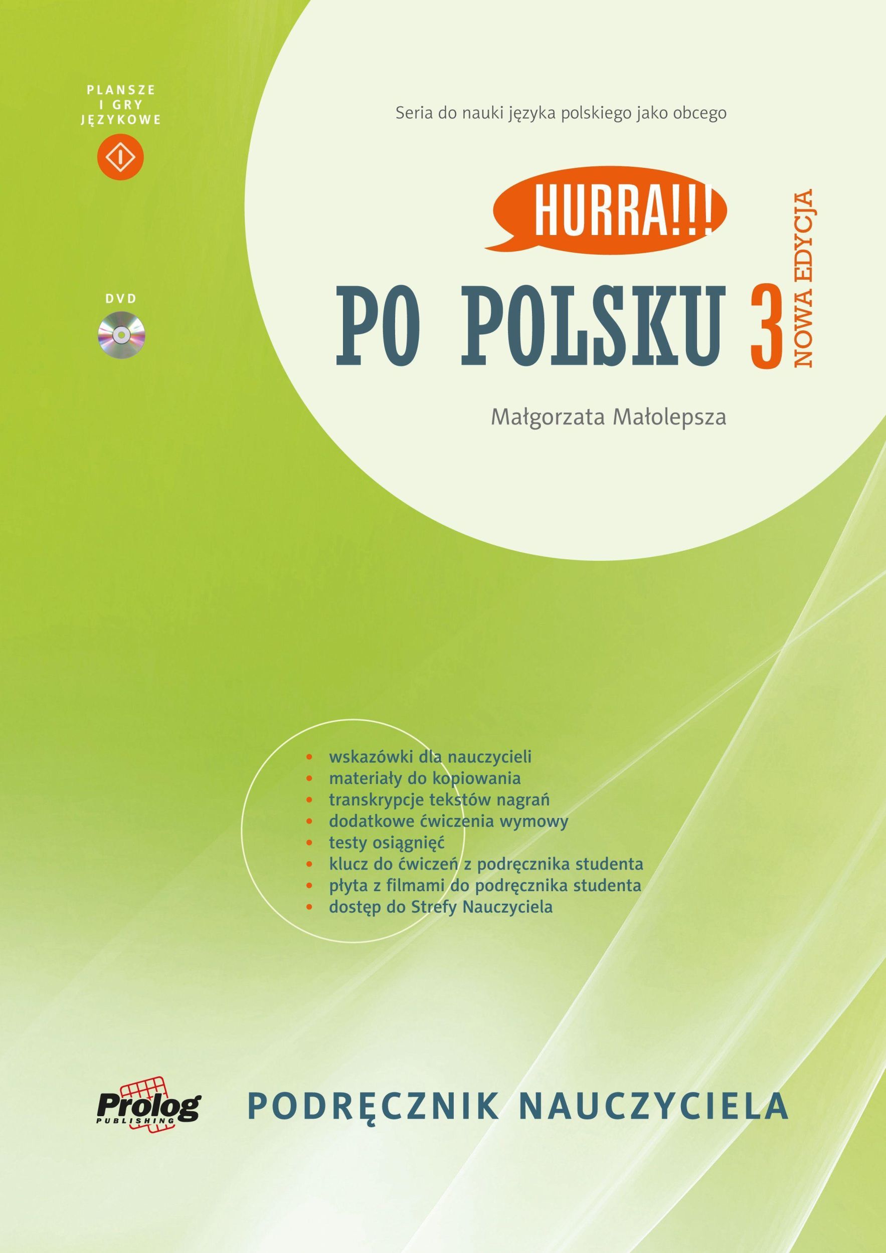 Cover: 9788360229590 | HURRA!!! PO POLSKU New Edition: Teacher's Handbook: 3 | Malolepsza