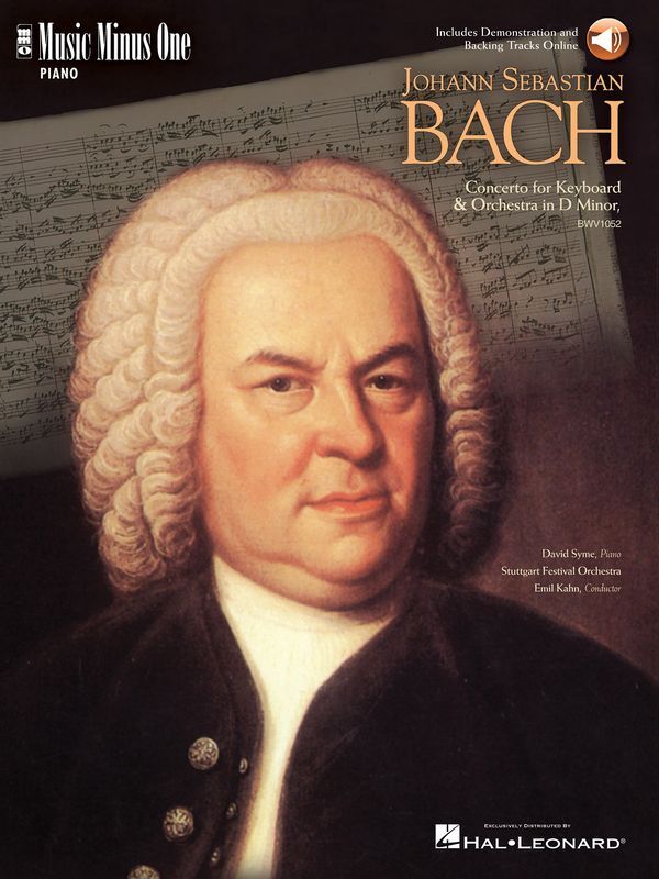 Cover: 9781596150188 | J.S. Bach - Concerto in D Minor, BMV1052 | Piano Book/2-CD Pack | Bach