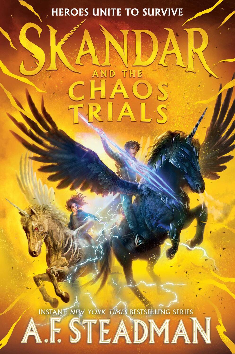 Cover: 9781665912792 | Skandar and the Chaos Trials | A F Steadman | Buch | Englisch | 2024
