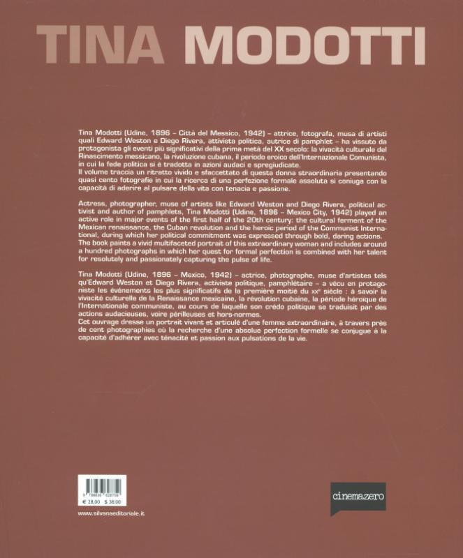 Rückseite: 9788836628759 | Tina Modotti | Dario Cimorelli (u. a.) | Taschenbuch | Englisch | 2019