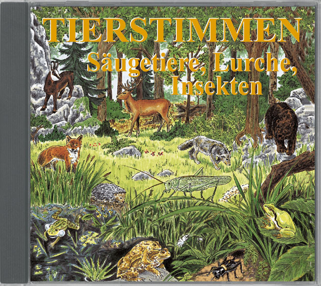 Cover: 9783935329187 | Tierstimmen: Säugetiere, Lurche, Insekten, 1 Audio-CD | Audio-CD