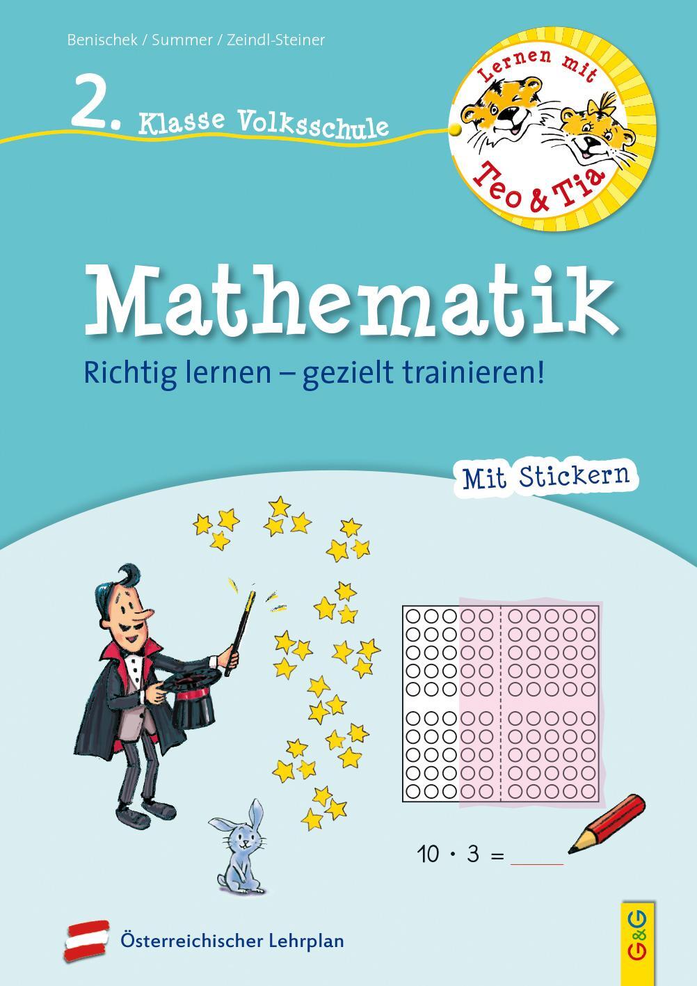 Cover: 9783707422054 | Lernen mit Teo und Tia Mathematik - 2. Klasse Volksschule | Buch