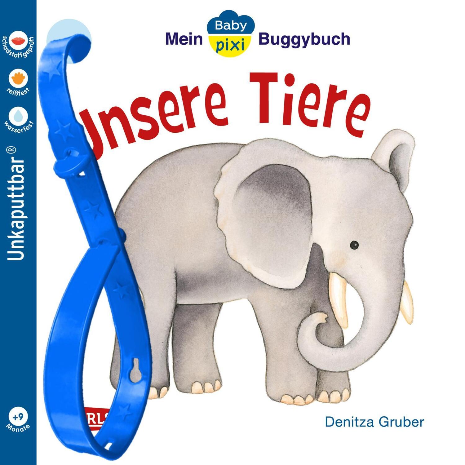 Cover: 9783551051462 | Mein Baby-Pixi-Buggybuch: Unsere Tiere | Denitza Gruber | Taschenbuch