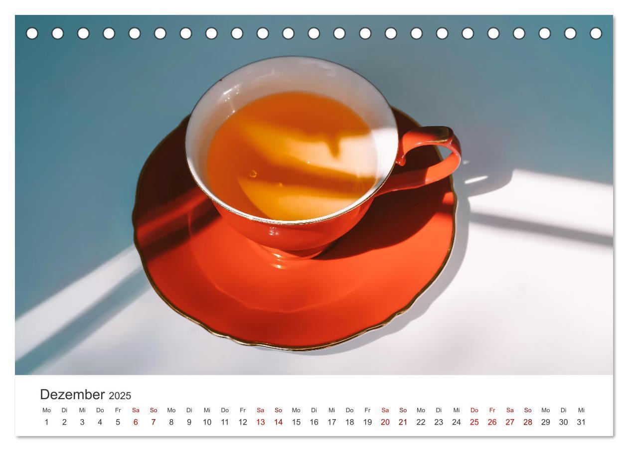 Bild: 9783383939464 | It's Tea Time (Tischkalender 2025 DIN A5 quer), CALVENDO...