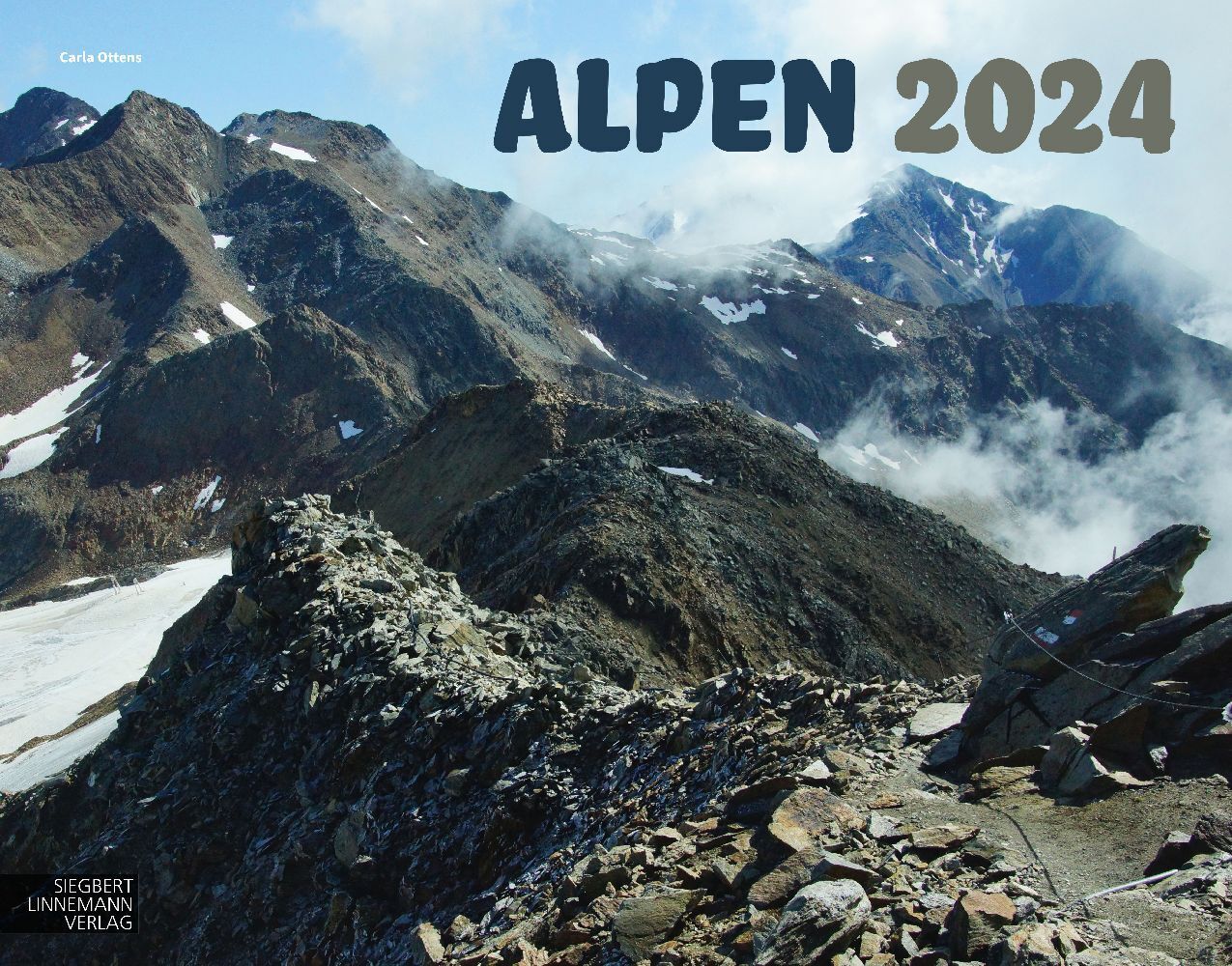 Cover: 9783862923144 | Alpen 2024 | Großformat-Kalender 58 x 45,5 cm | Linnemann Verlag