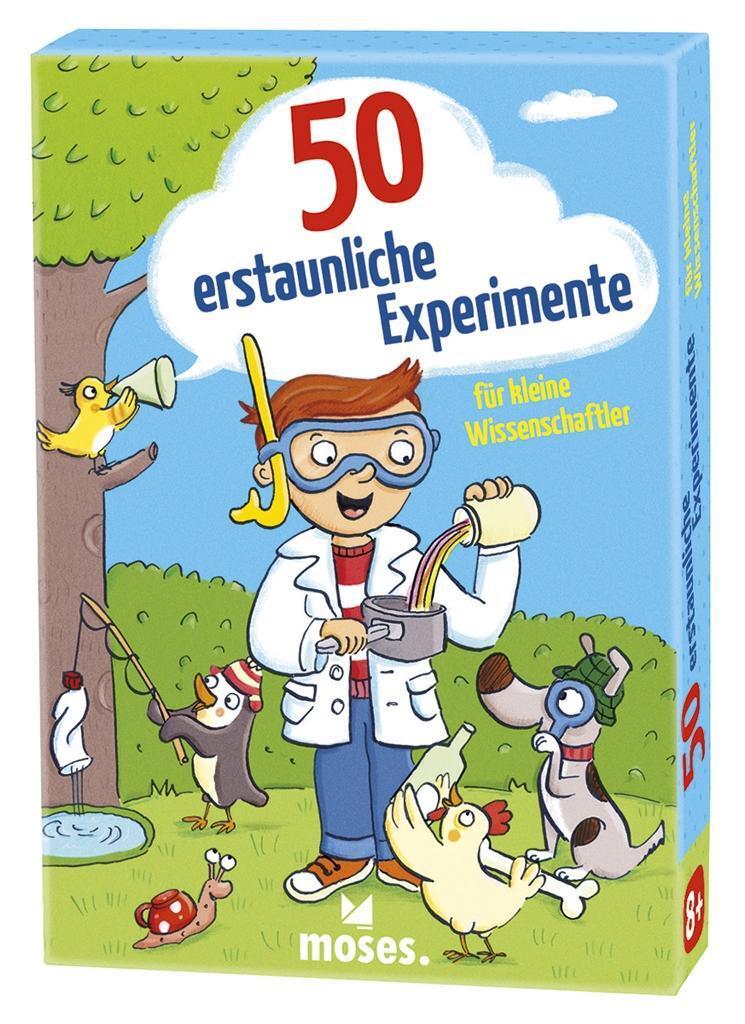 Cover: 4033477210975 | 50 erstaunliche Experimente für kleine Wissen | Sabine Dahm | Spiel