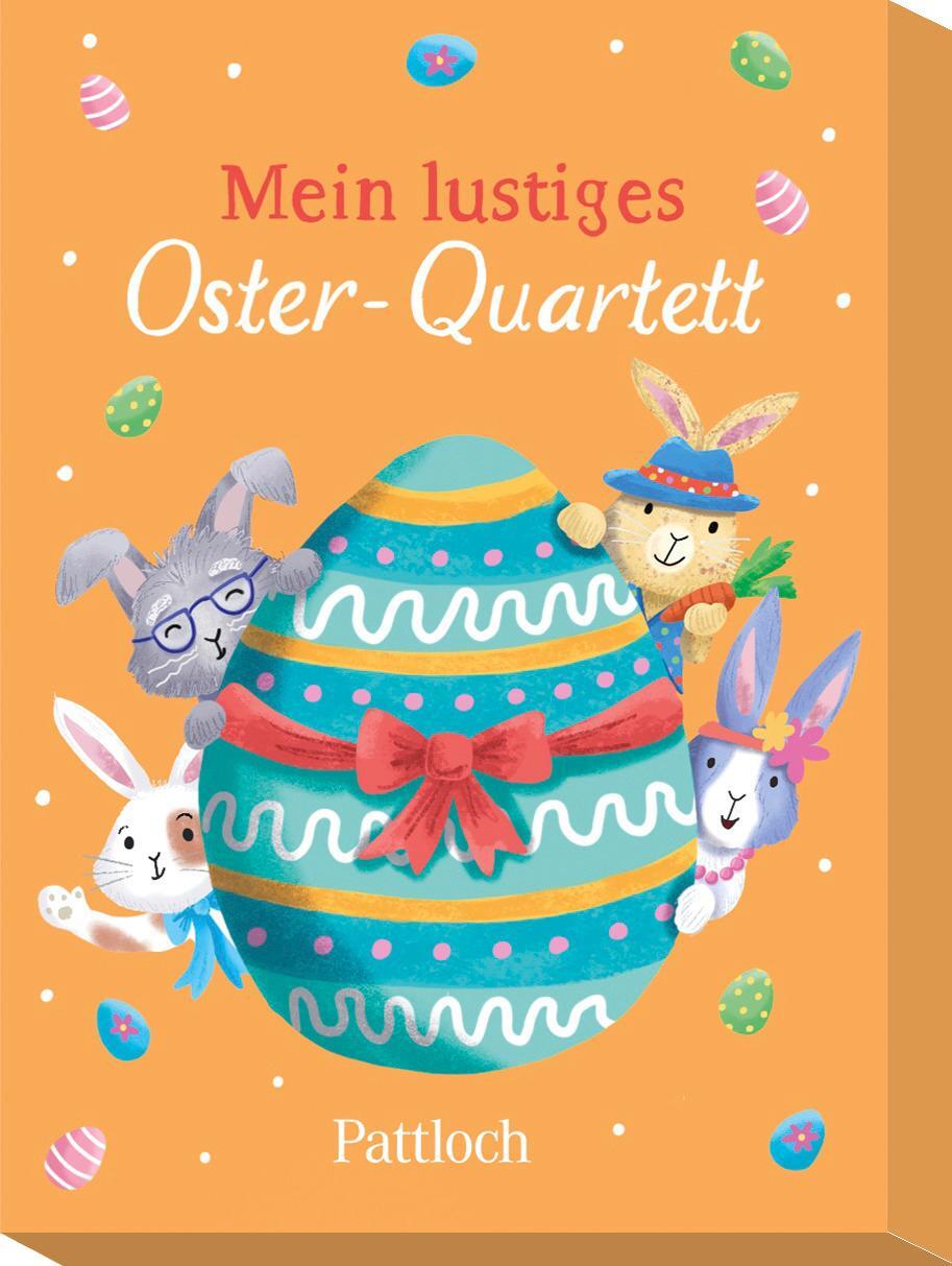 Cover: 4260308345029 | Mein lustiges Oster-Quartett | Pattloch Verlag | Spiel | Schachtel