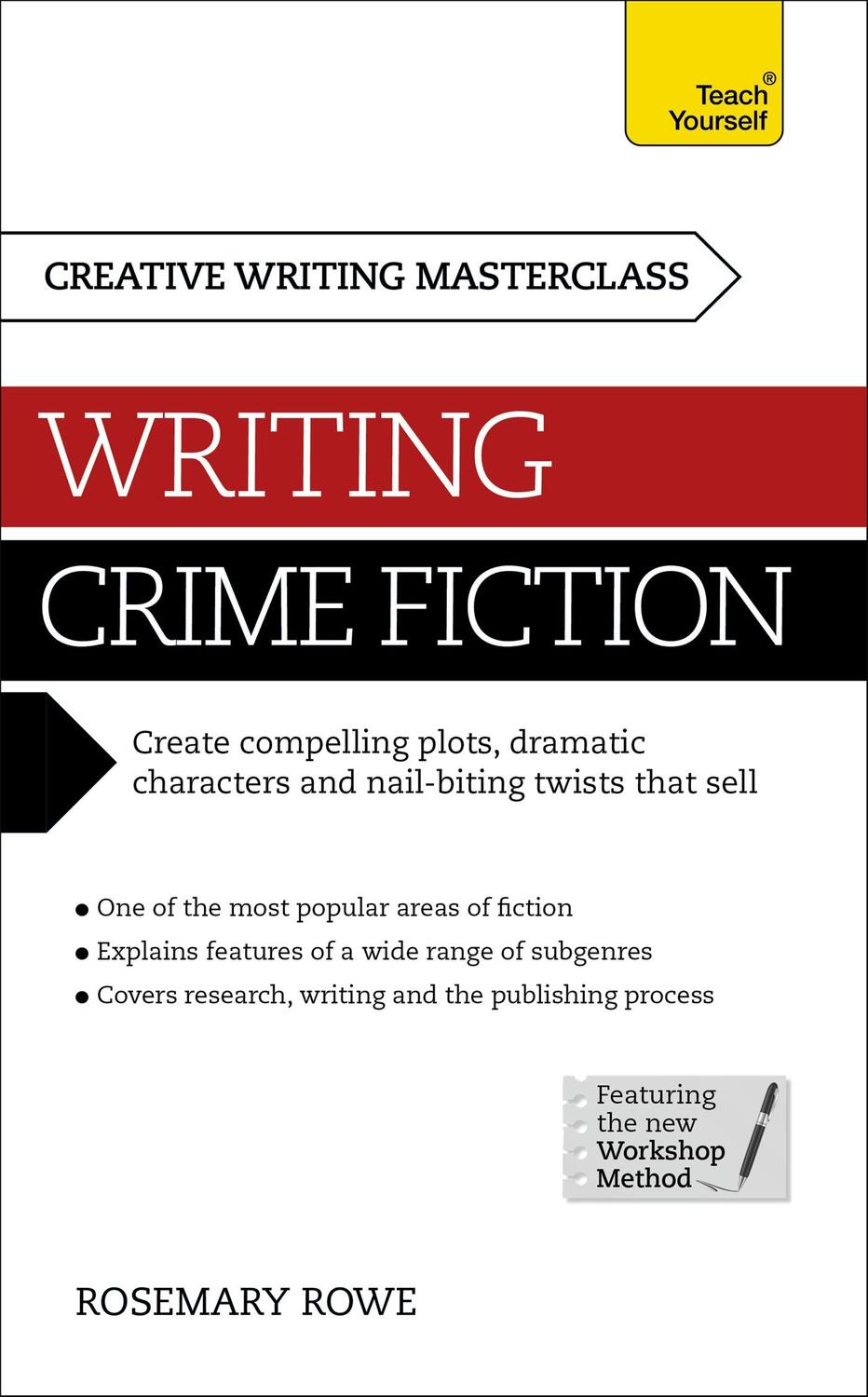 Cover: 9781473601369 | Masterclass: Writing Crime Fiction | Rosemary Rowe | Taschenbuch