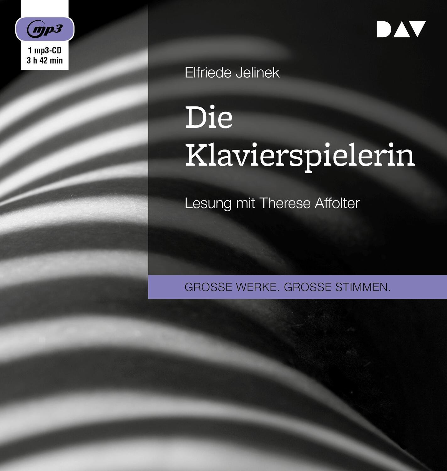 Cover: 9783742411303 | Die Klavierspielerin | Lesung mit Therese Affolter | Elfriede Jelinek
